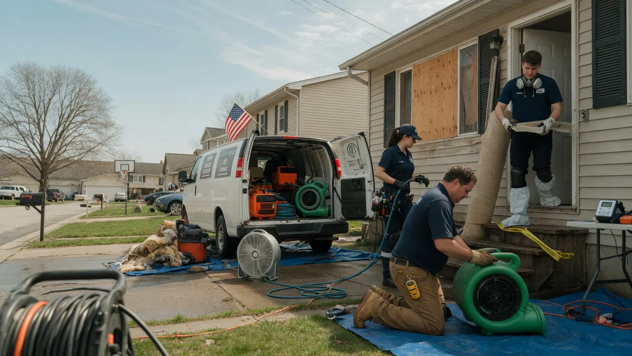Water Damage Restoration in Mountville, PA near me